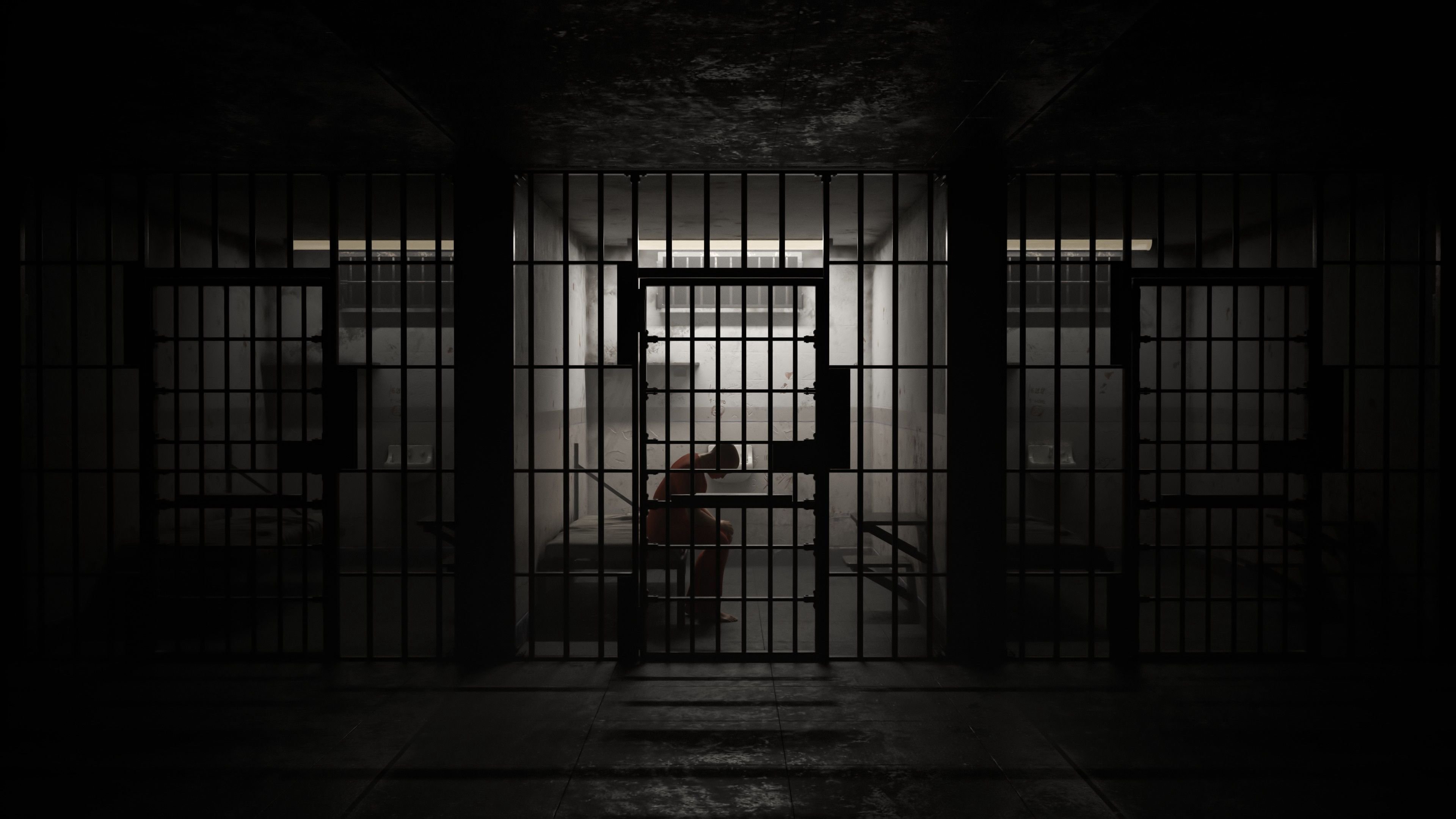 Тюремная решетка фон фото