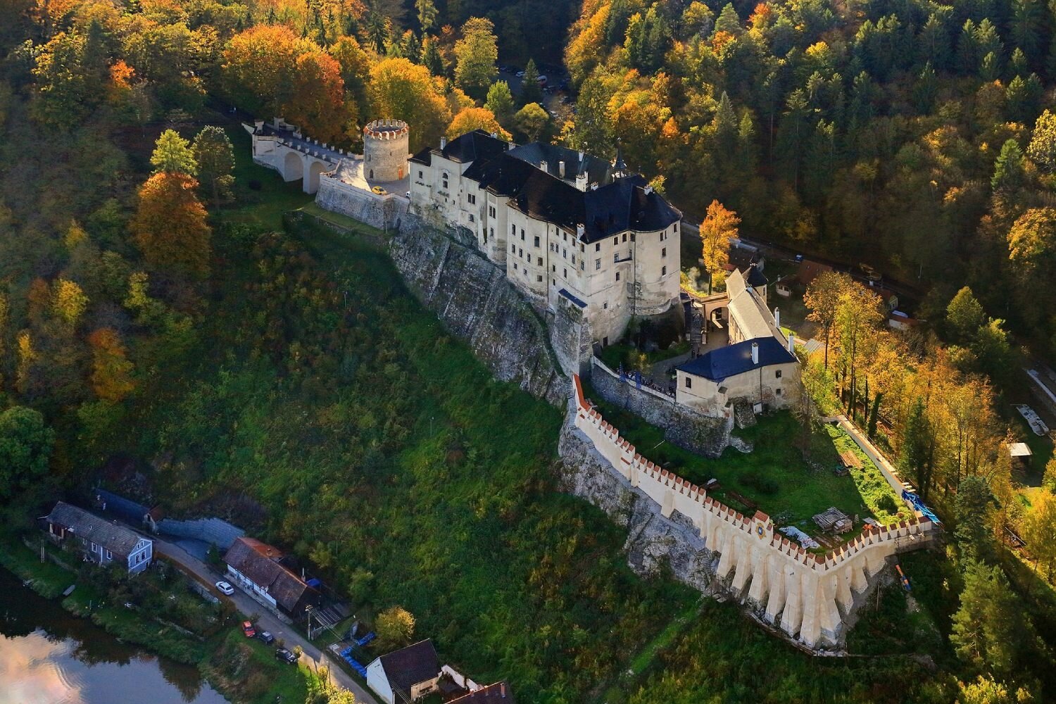 Замок Чешский Штернберг Фото