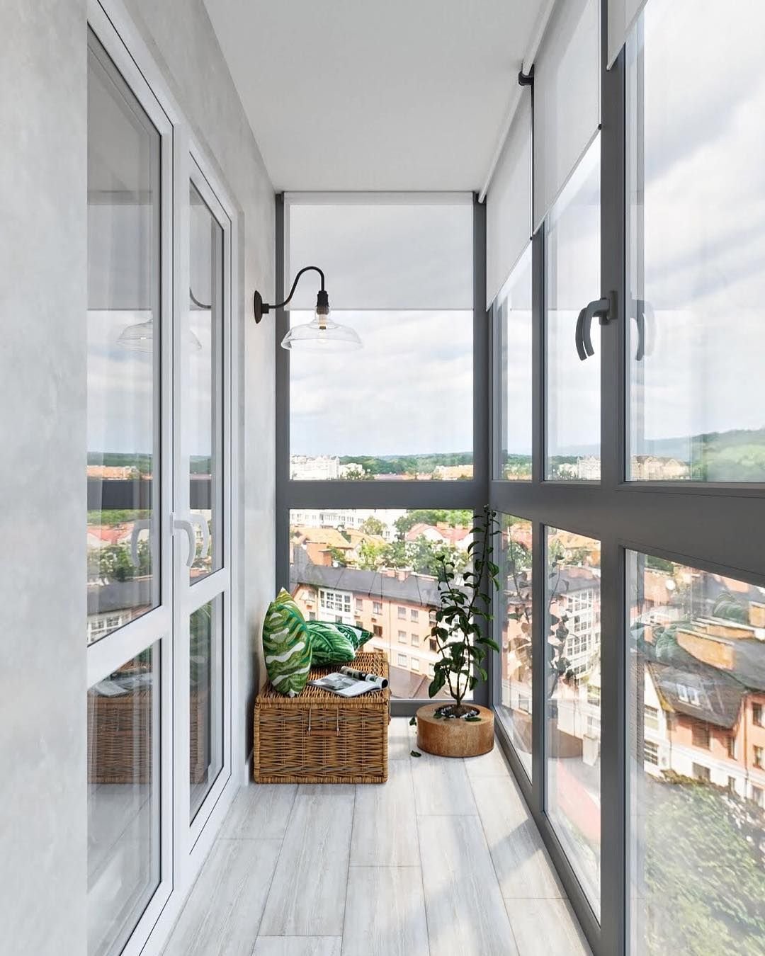 Панорамный Балкон Дизайн Фото В Квартире