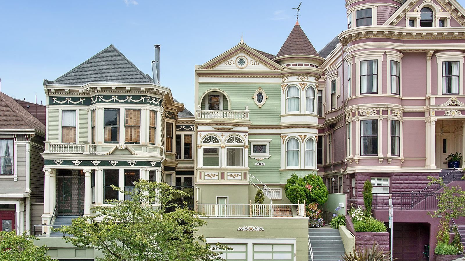 Викторианские Дома Сан Франциско
