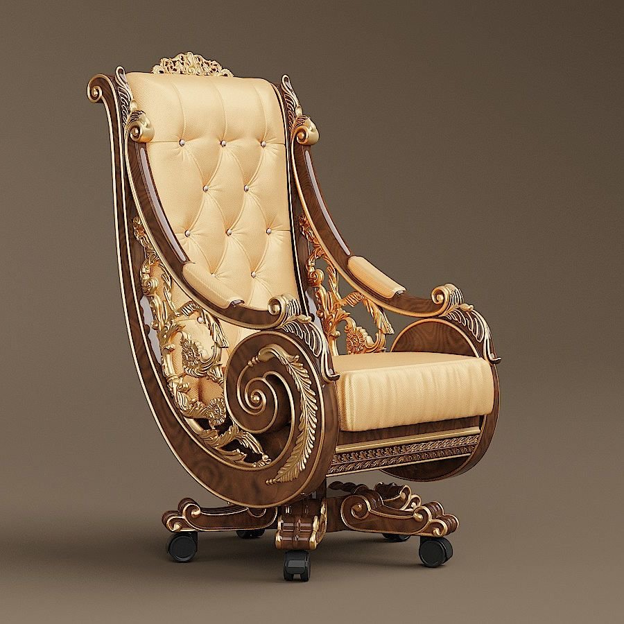 Французское кресло в стиле рококо