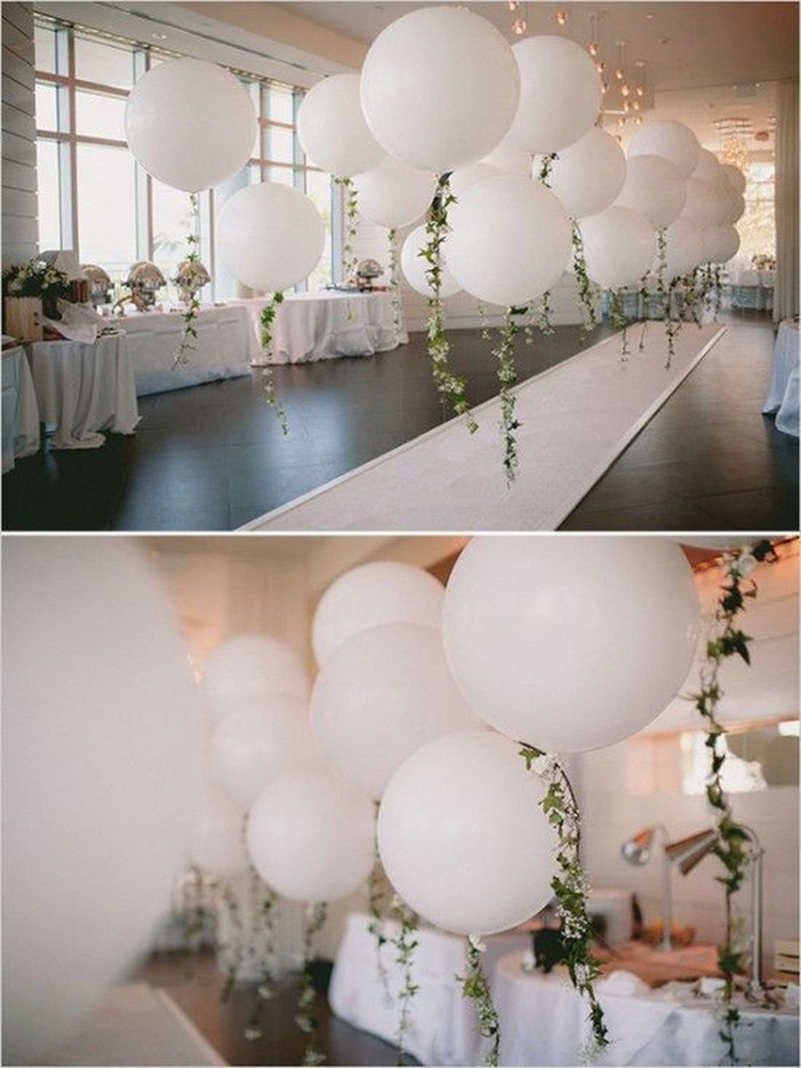Украшение свадьбы воздушными шарами
