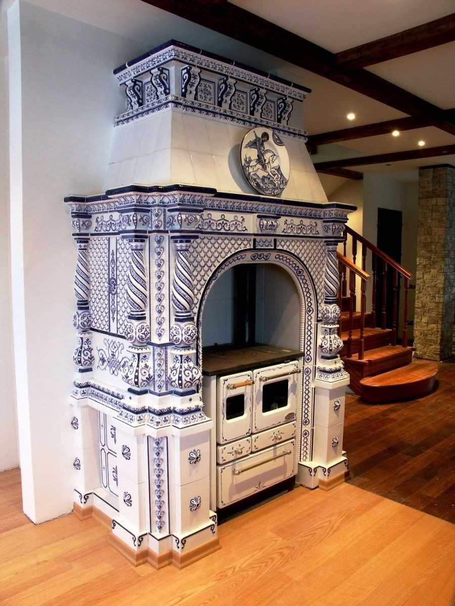 Изразцовые печи и камины