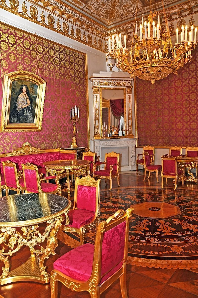 Юсуповский дворец в Санкт-Петербурге лестница