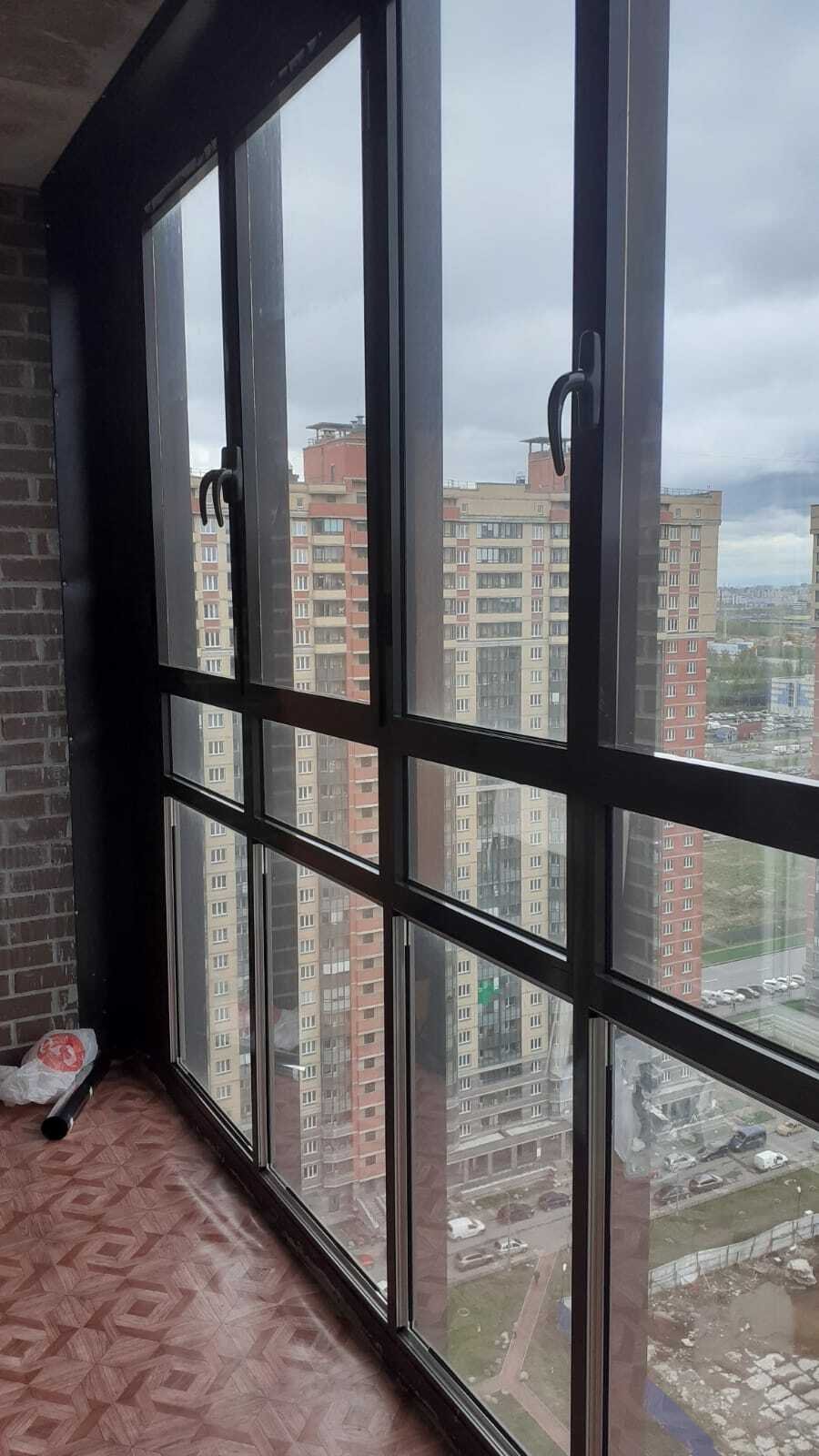 Рейки на балконе