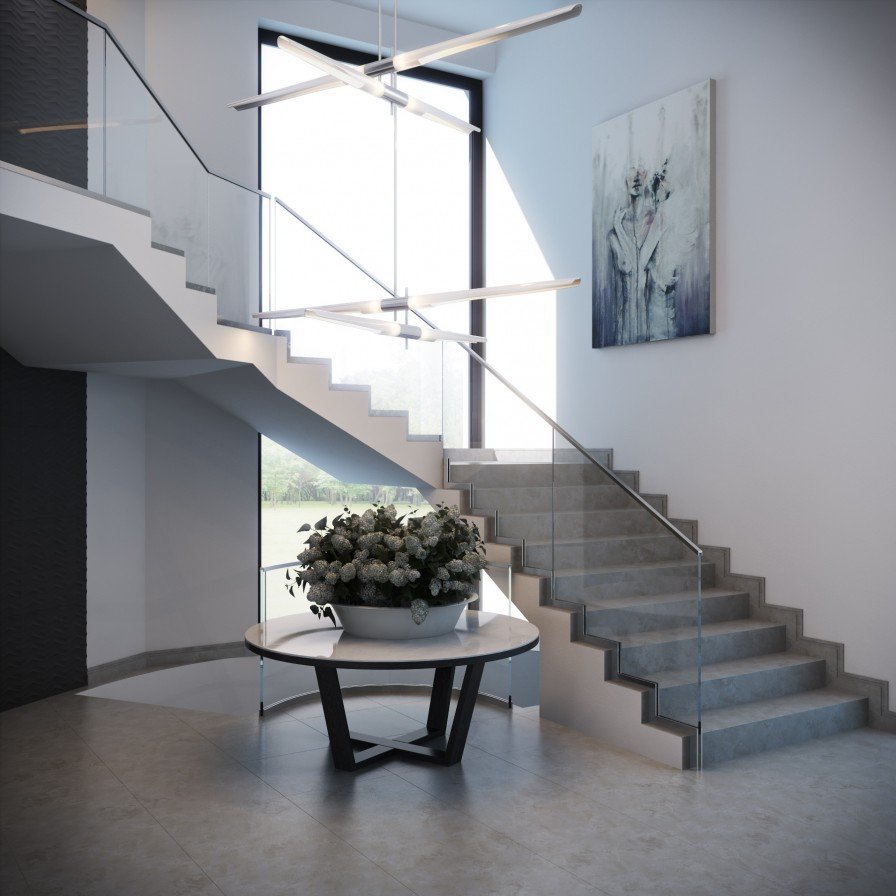 Лестницы из арт бетона