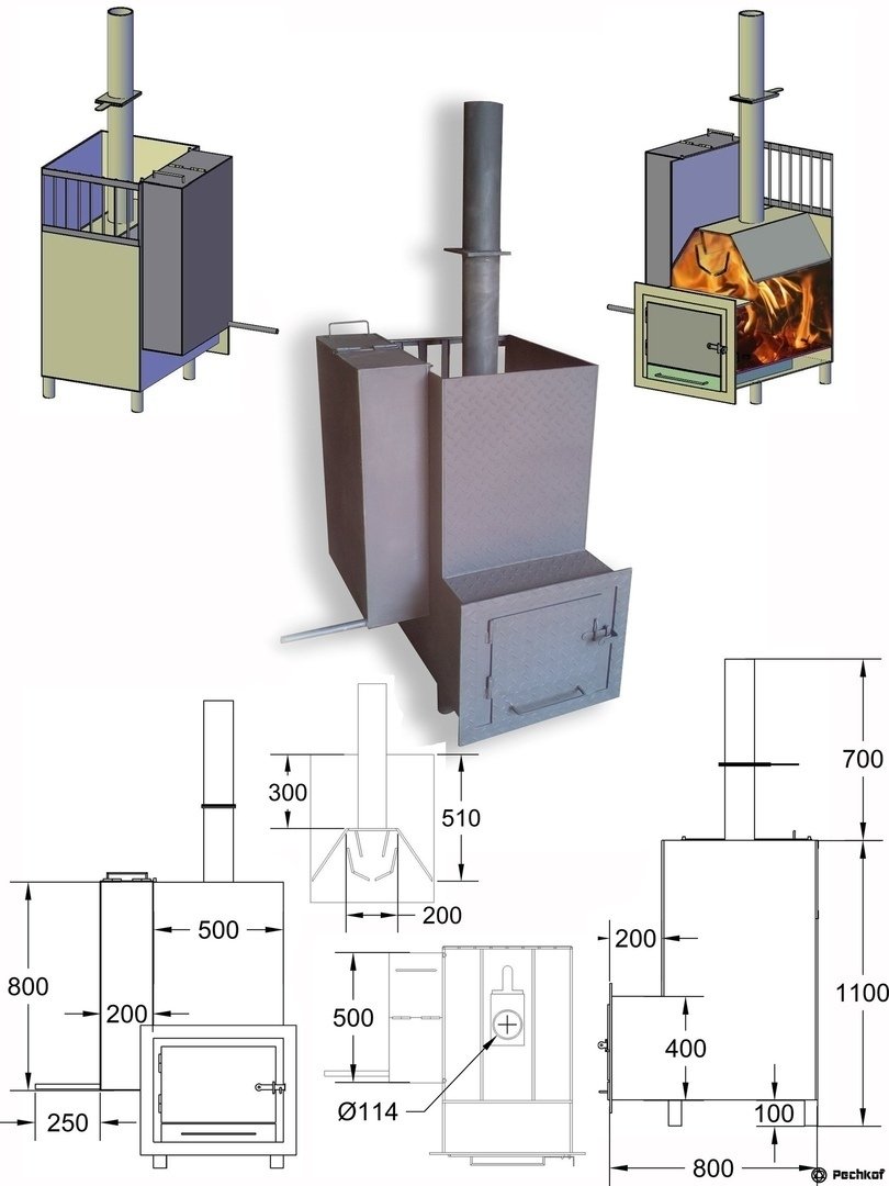 Печь Defiant Vermont castings