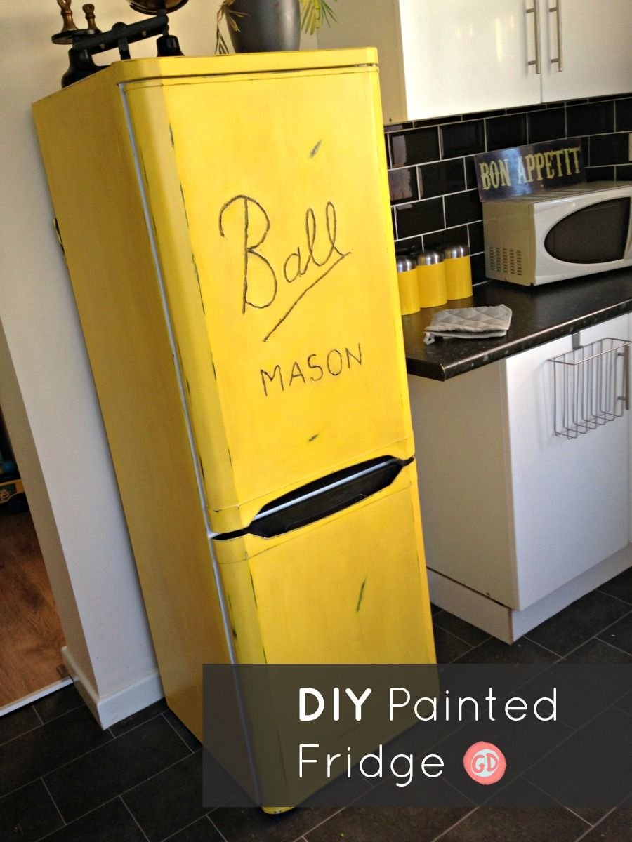 Перекраска холодильника