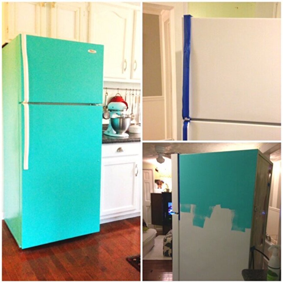 Покрасить холодильник