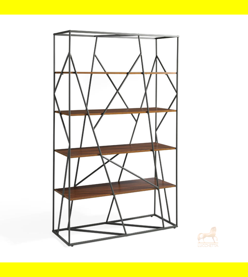 Tier Bookcase blackwithblack Metal Etagere