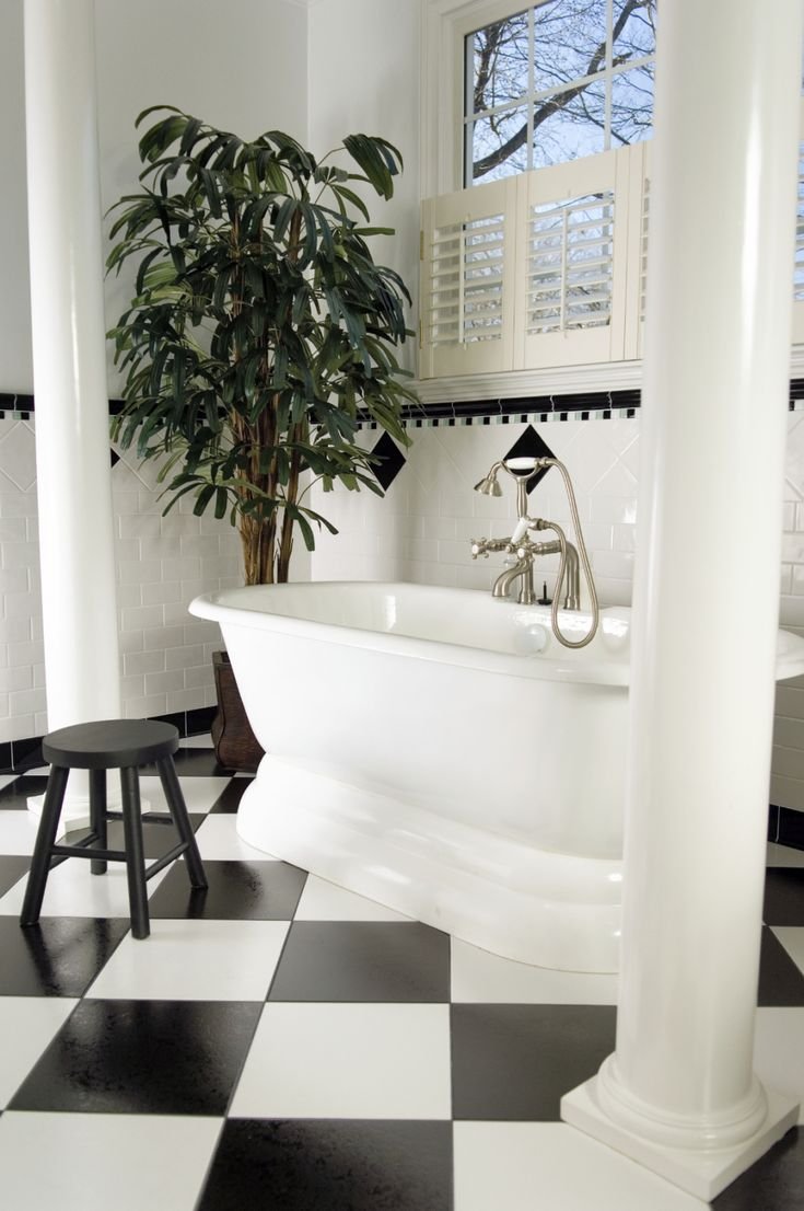 Ванная комната белая плитка