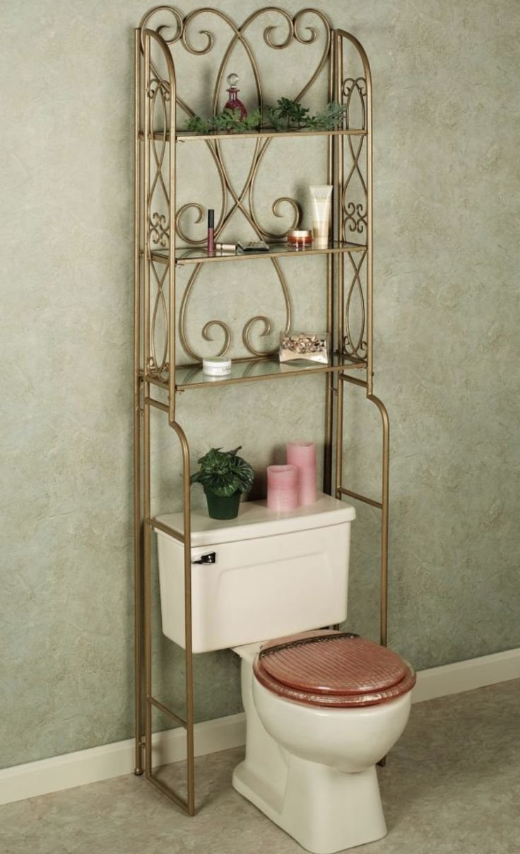 Полочка над унитазом