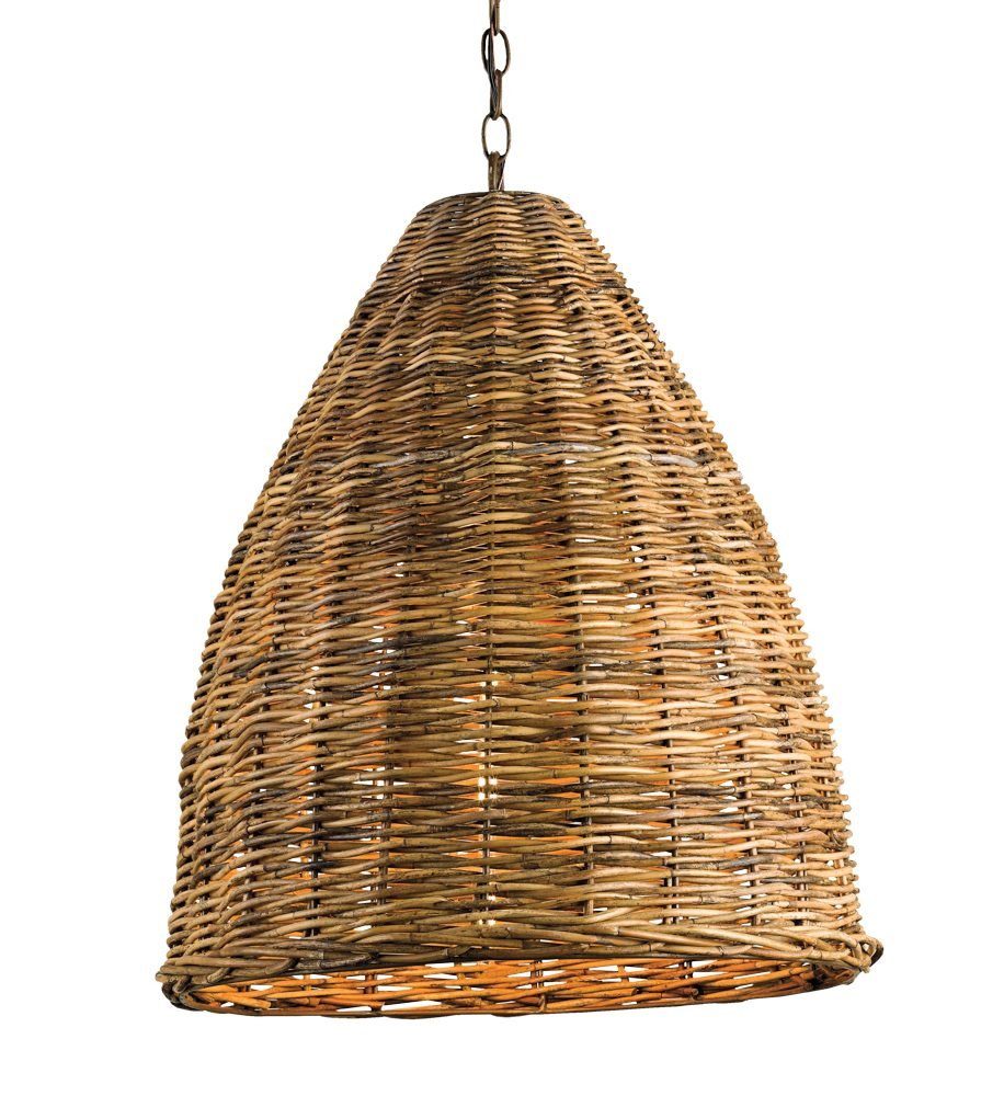 Lamp Wood Rotang Wicker Barrel n2 / лампа плетеная из ротанга "бочка" №2