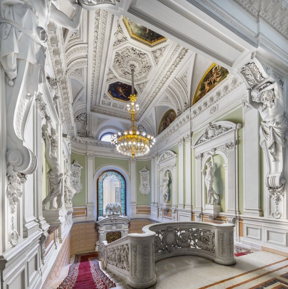 Юсуповский дворец в Москве интерьер