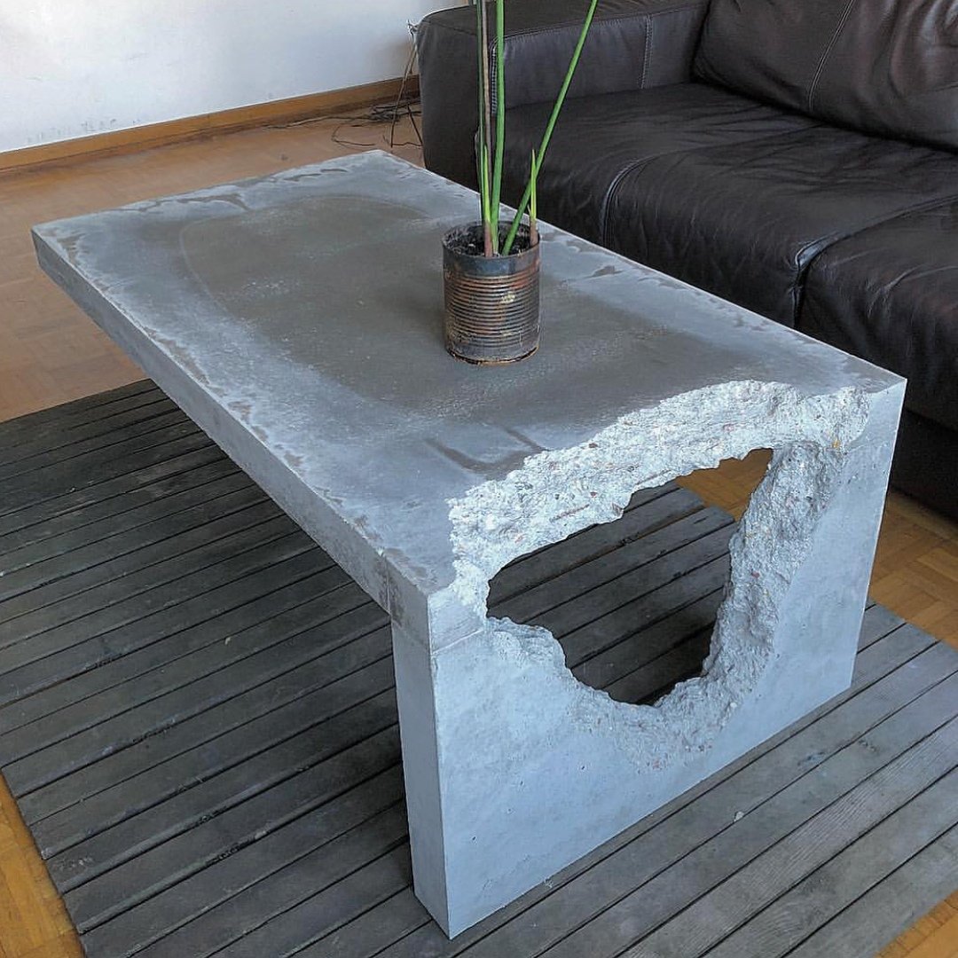 бетонный стол своими руками