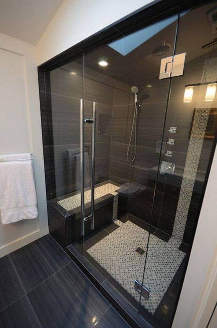 Ванная комната с душевой в пол