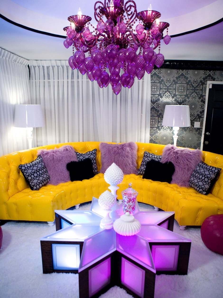 Бра сиреневые Luxury Purple Chandelier Crystal Chandeliers Abajur without lampshade