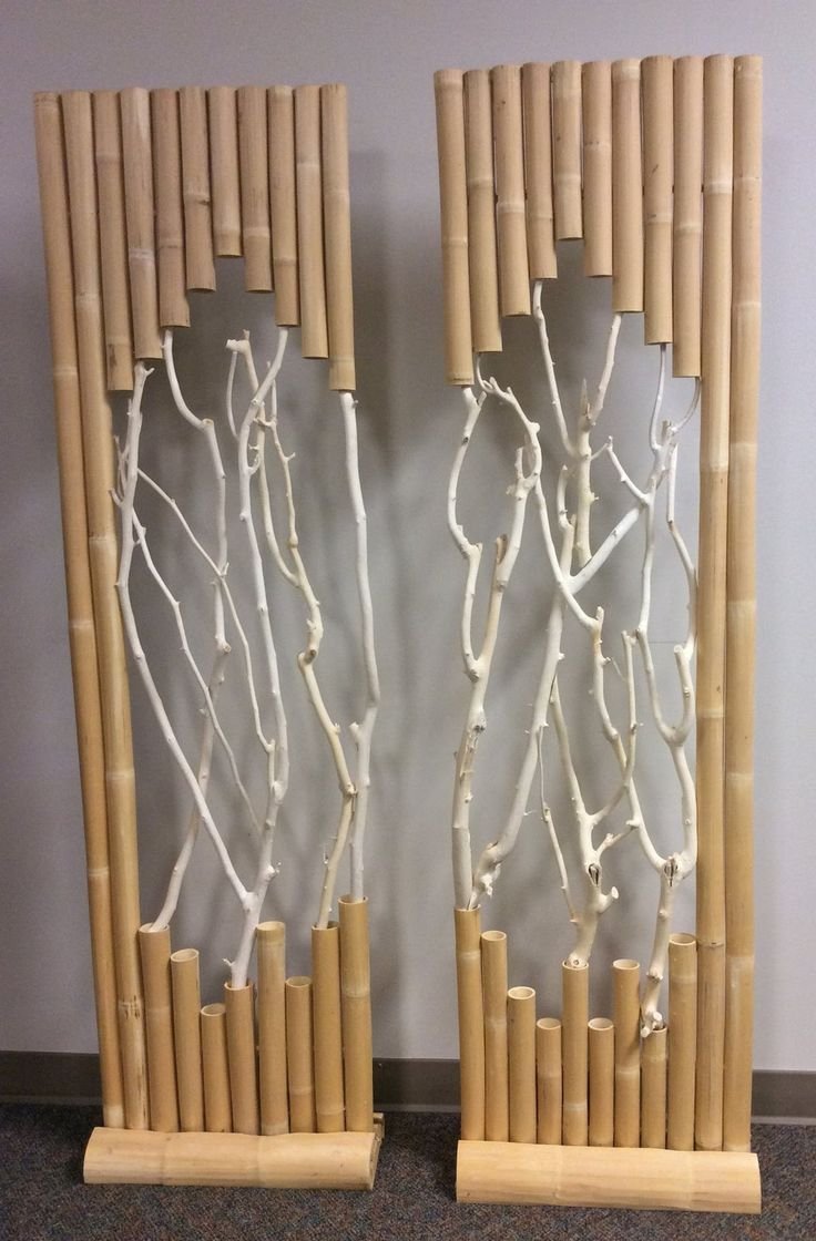 Декорации из бамбука