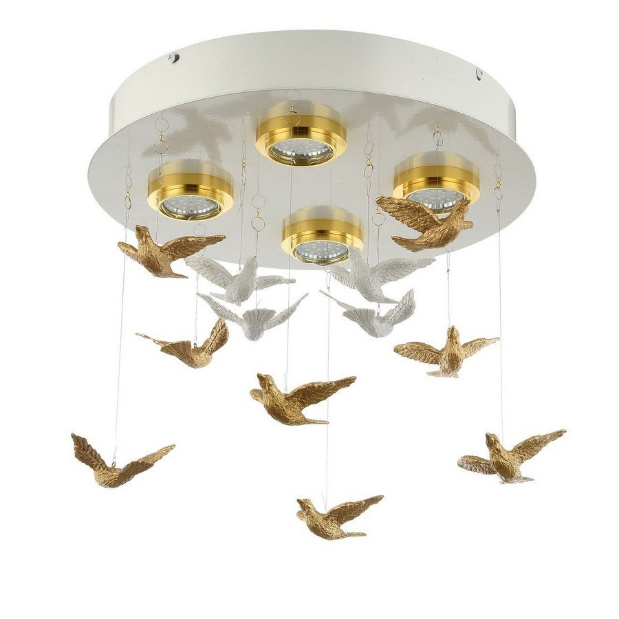 Люстра потолочная Globo Bird 56670-4d