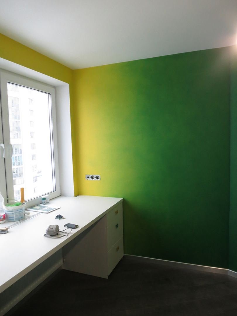 Краска для стен в квартире