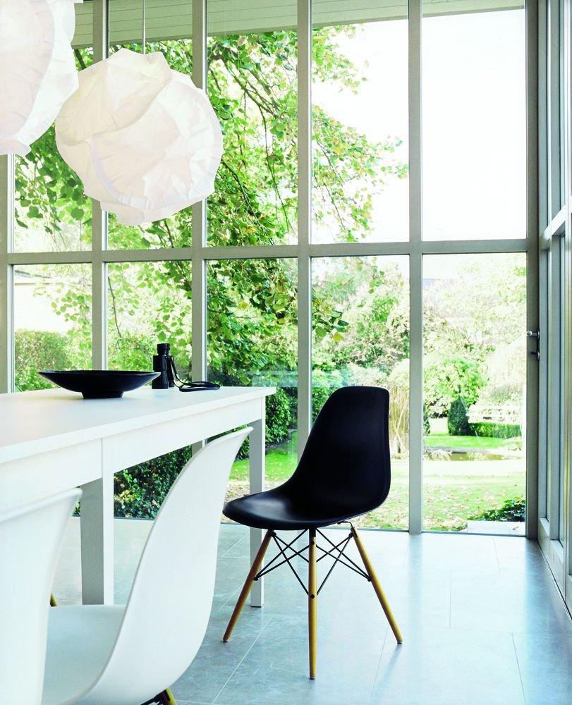 Vitra Eames Plastic Side Chair DSR without Upholstery