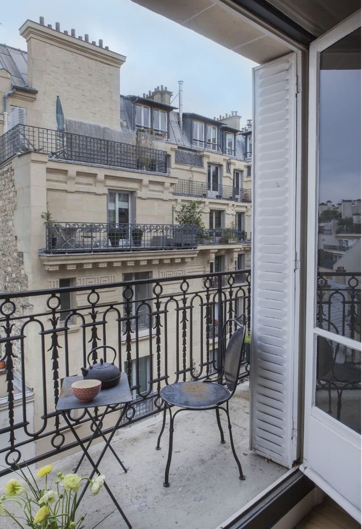 Алютех французский балкон