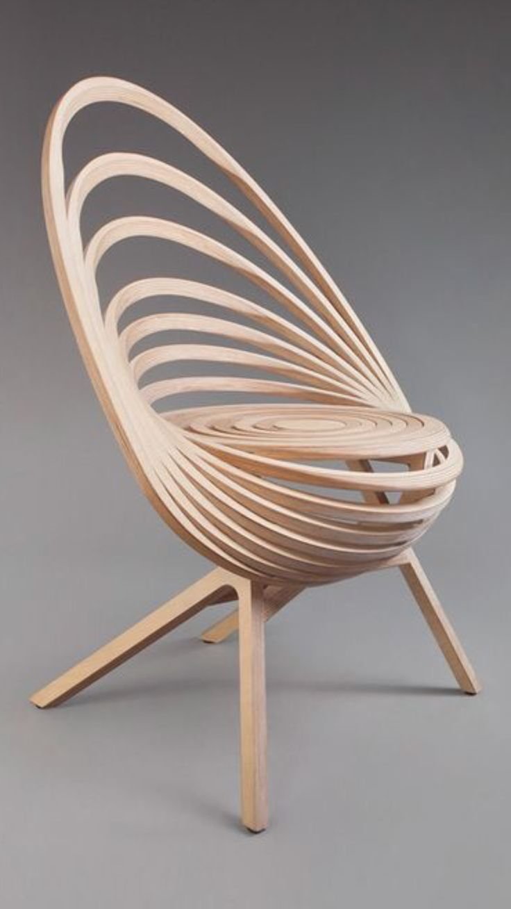 Дизайнерские кресла из фанеры