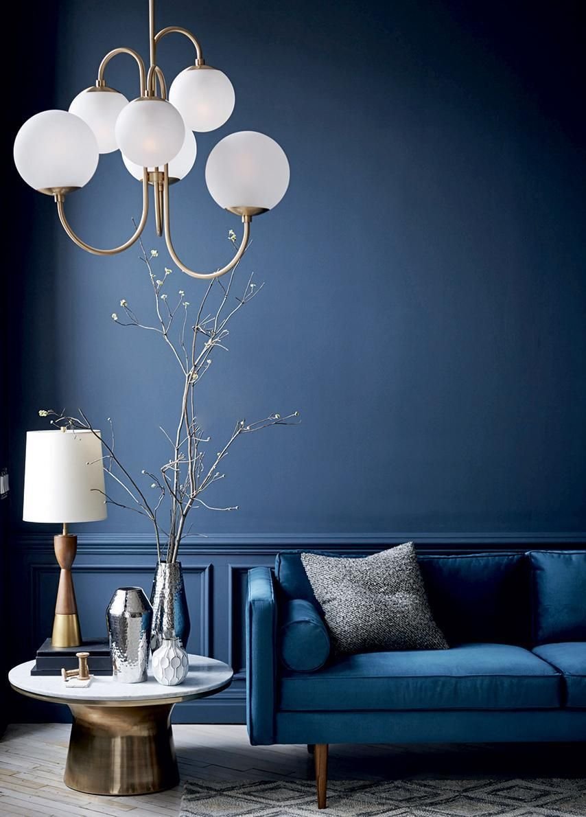 Люстра Gooseneck pelle Chandelier