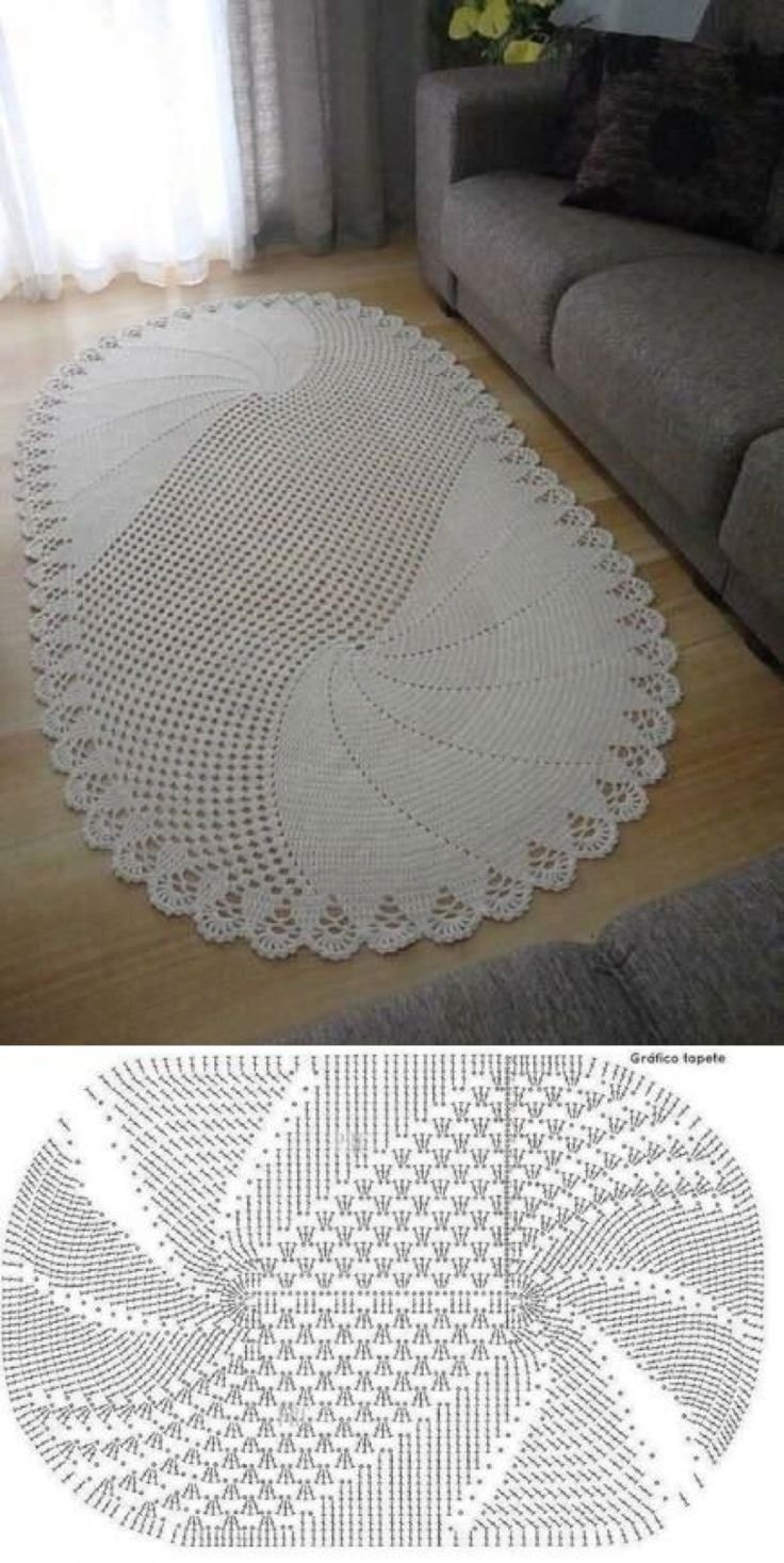 Ковёр ультра из полиэфирного шнура