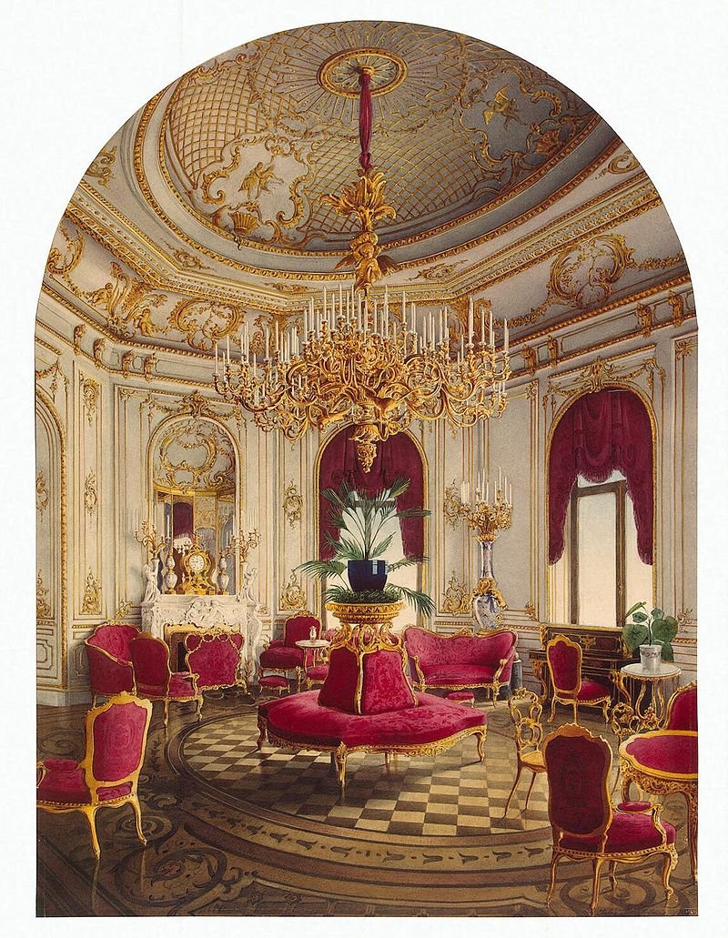 Эрмитаж комната в классическом стиле