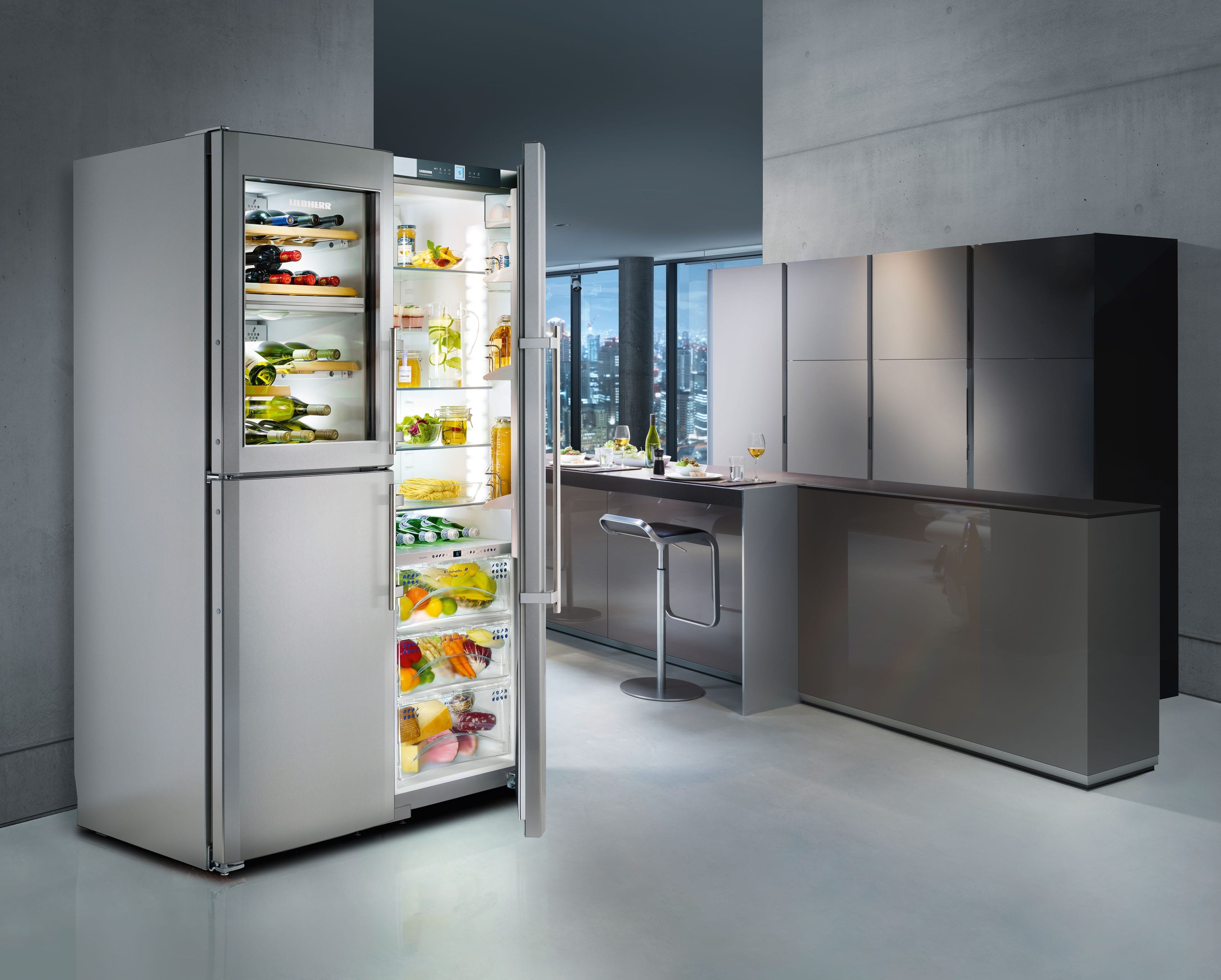 Какой холодильник лучше купить в 2024. Холодильник Side-by-Side Liebherr SBSES 7165. Холодильник Liebherr SBSES 7165. Холодильник Liebherr Side by Side. Холодильник Liebherr SBSES 7165-21 001.