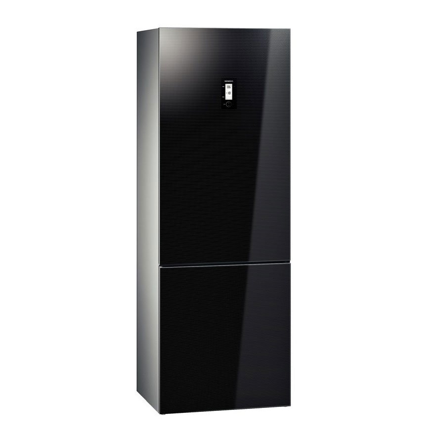 Kgn39jb3ar черный холодильник Bosch