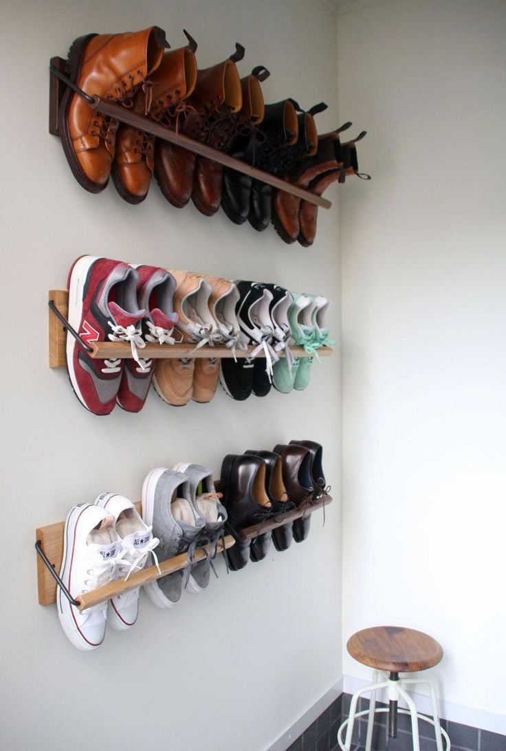 Идеи для хранения обуви