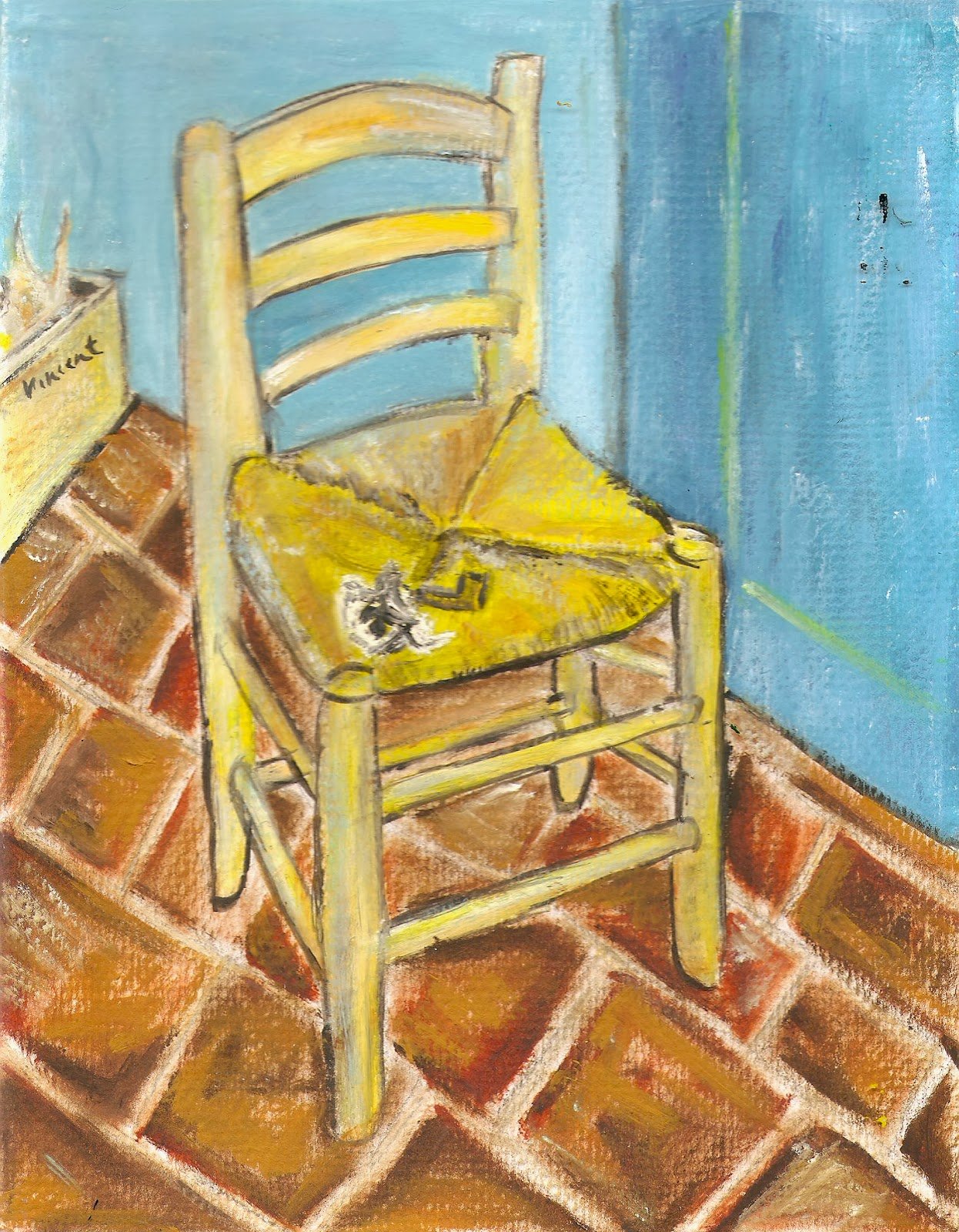 Ван гог желтый стул