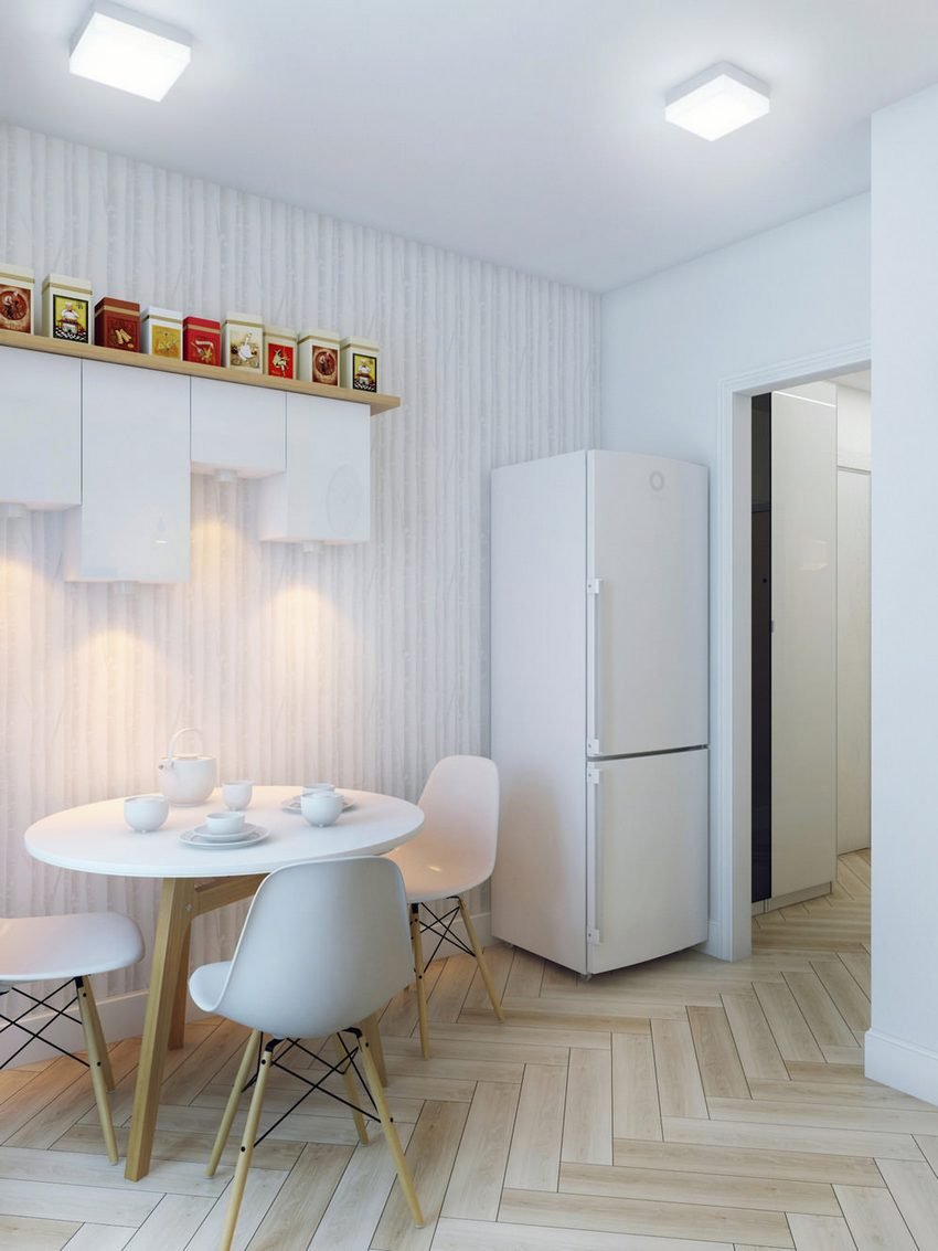 Студия в скандинавском стиле