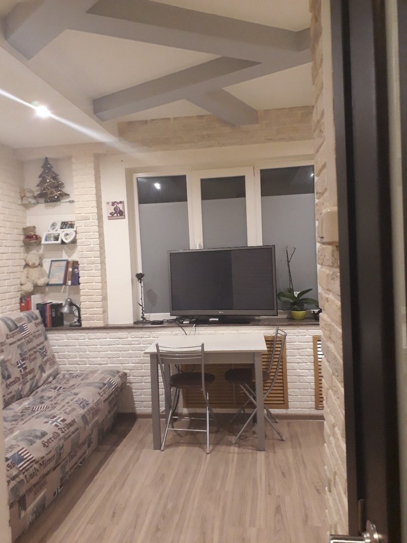 Интерьер в общежитии 18 кв.м