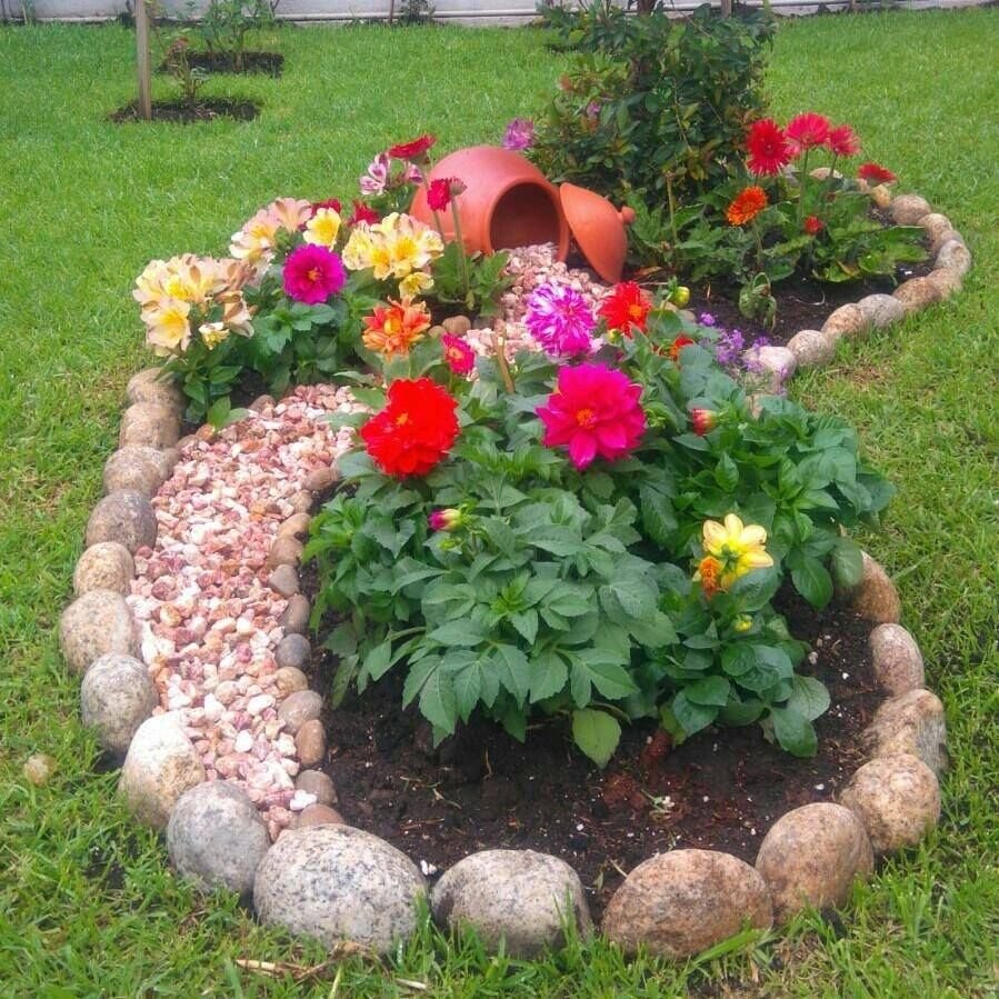 Украшение клумб