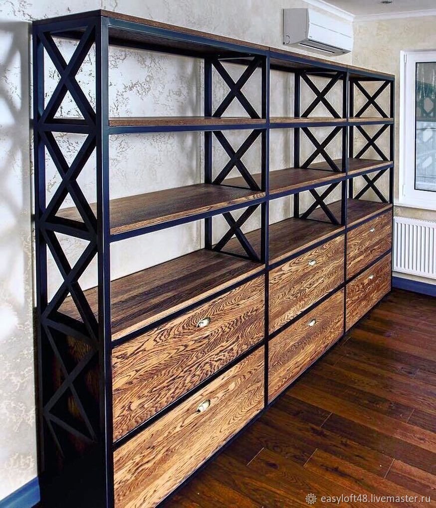 Стеллаж Ангстрем лофт