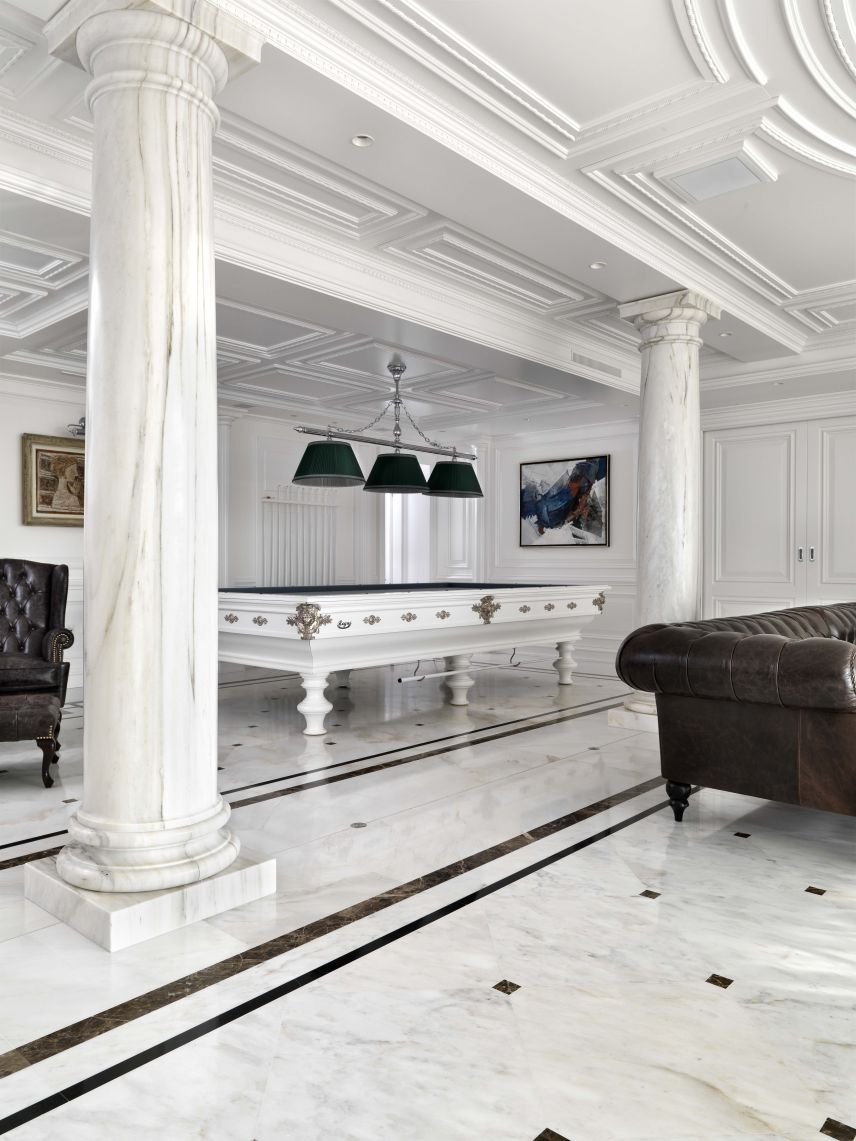 Мрамор Arabescato elegante