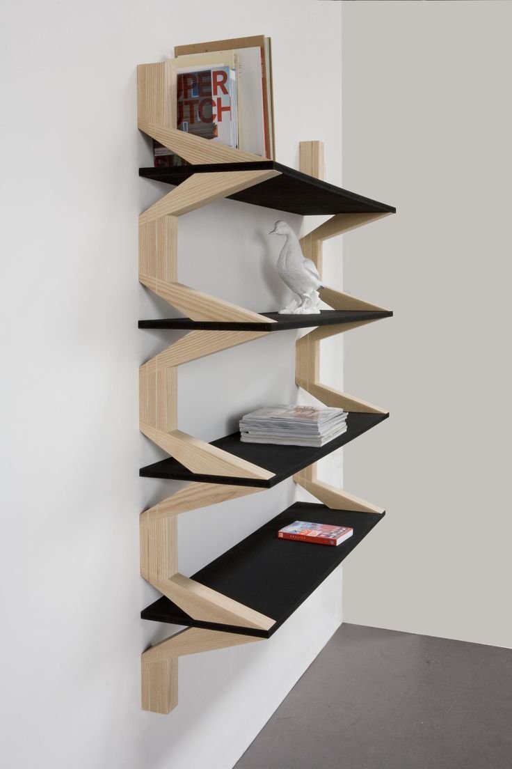Угловая полка Corner Wall Mount Shelf Floating