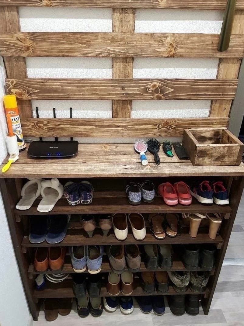 Полка для обуви в прихожую