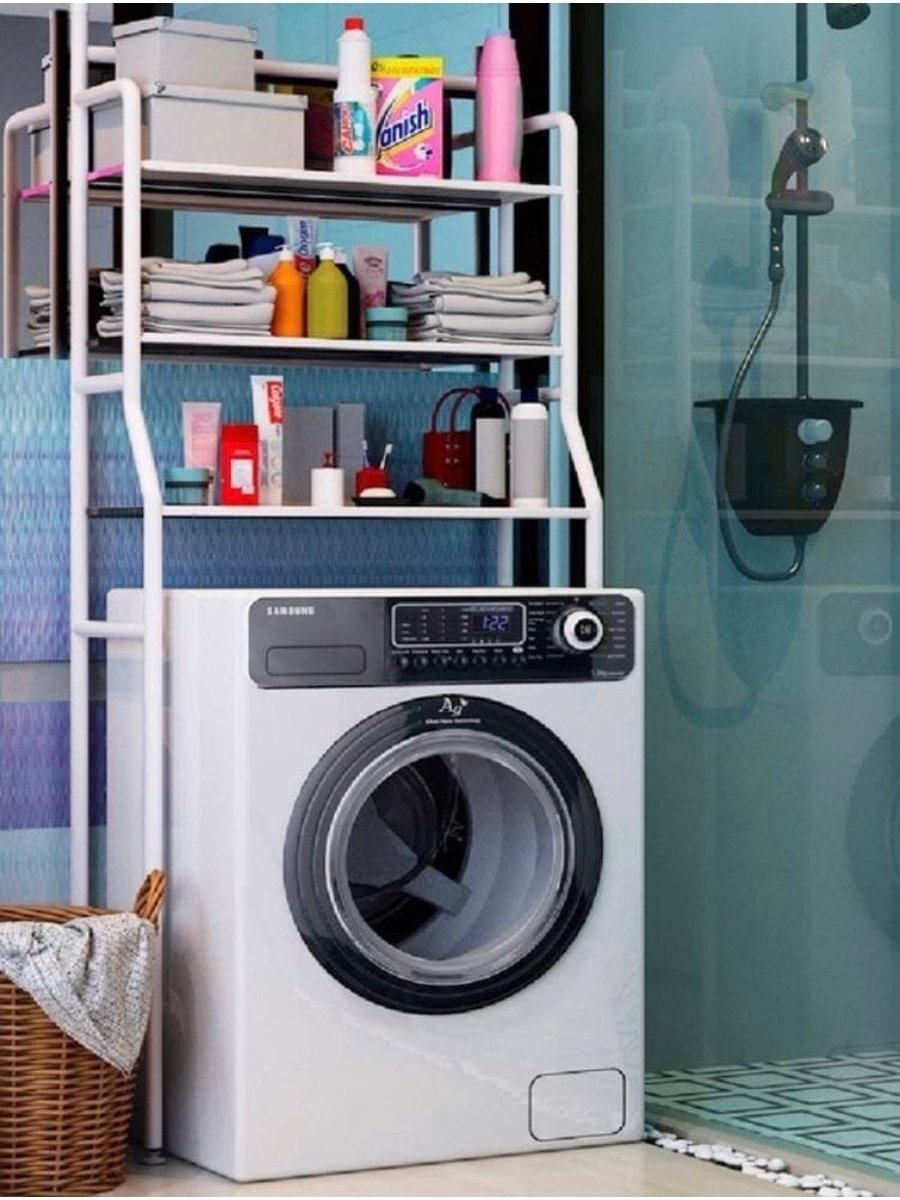 Стеллаж для ванной washing Machine Rack TM-011