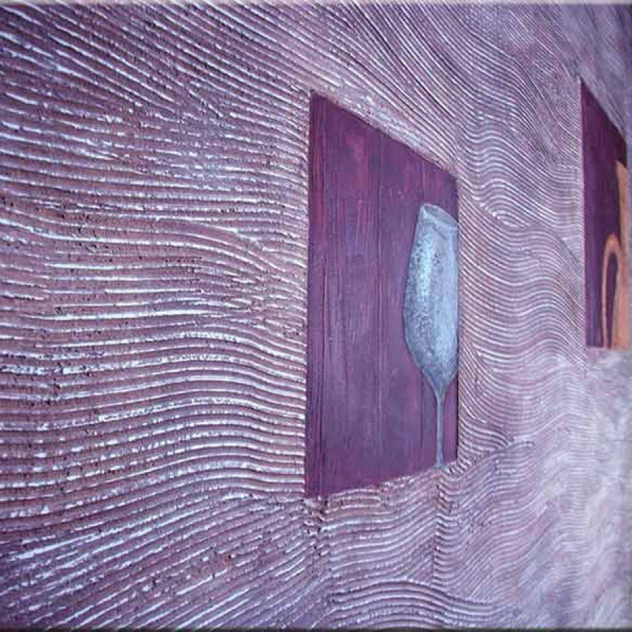 Декор стен из шпаклевки