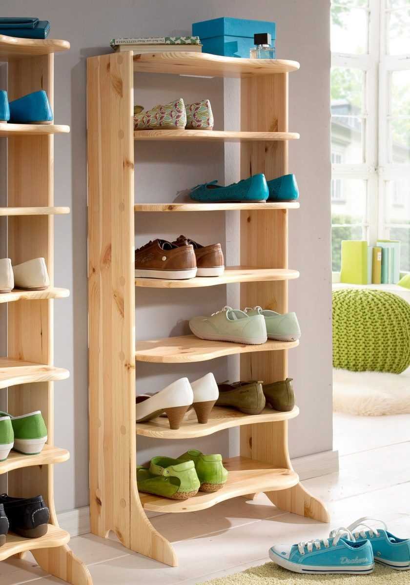 Bamboo Shoe Rack Bench