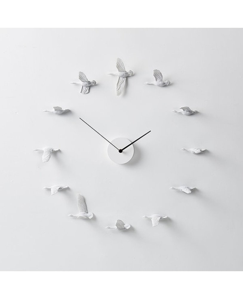 Часы настенные Birds White, Terra Design