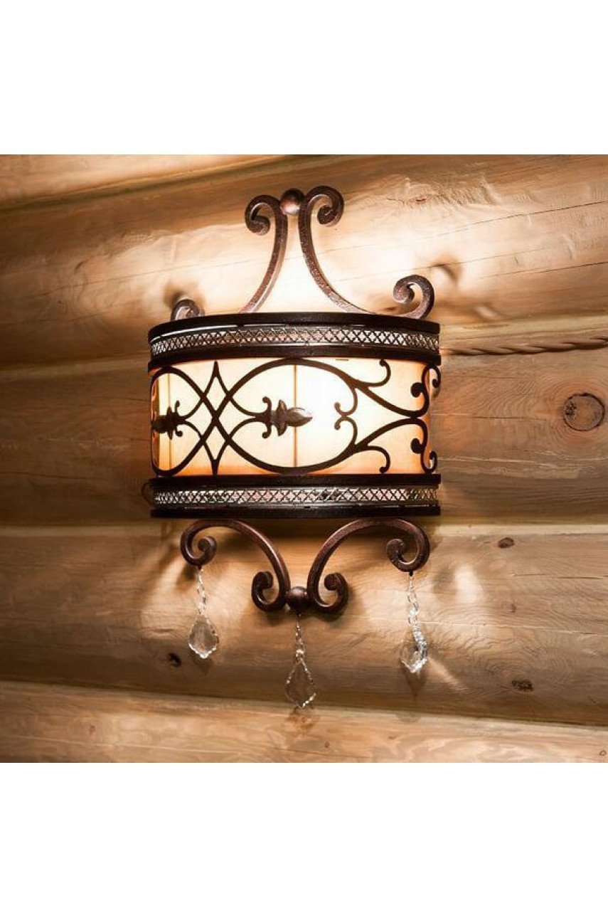 Светильники для деревянного дома