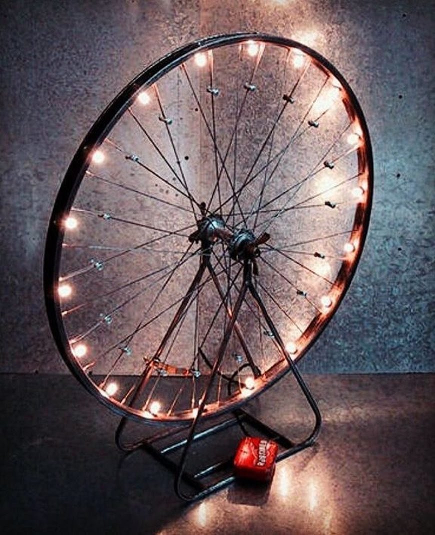 Светильник хрустальное колесо