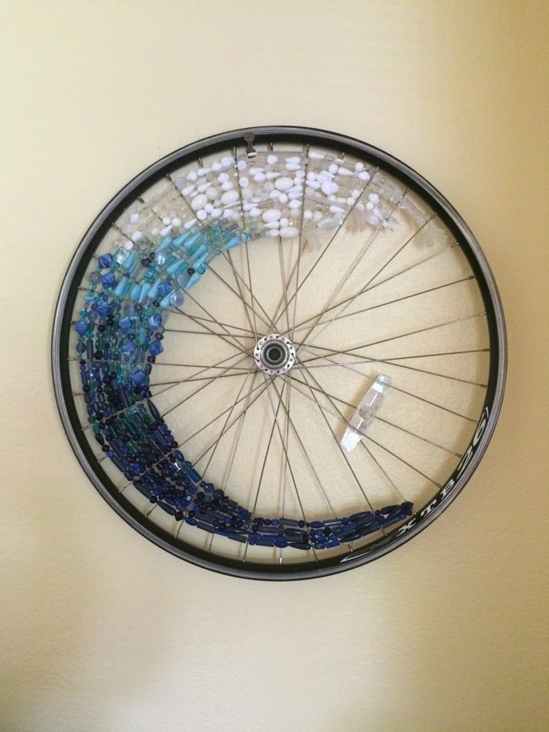 Декорации из велосипедных колес