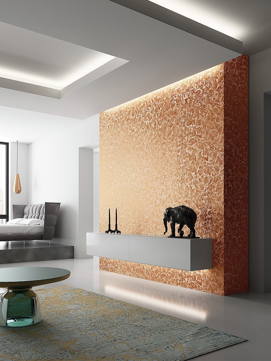 Декоративная плитка в коридоре