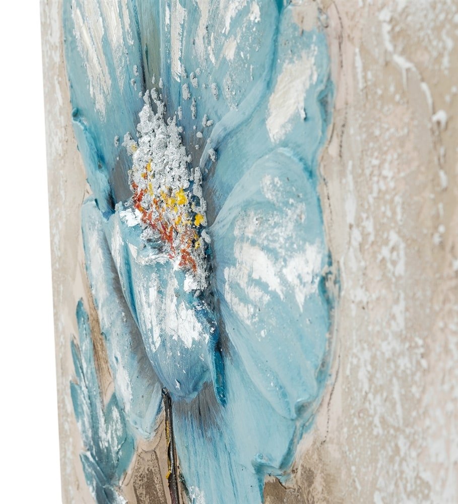 Скульптурная живопись гортензия